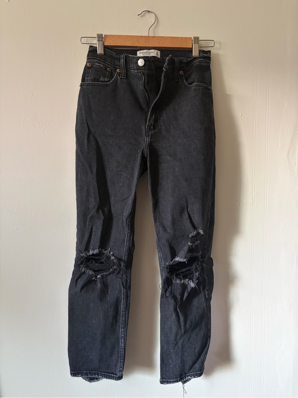 Abercrombie & Fitch The Ankle Straight Curve Love
